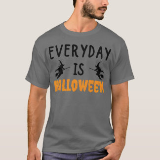 T-shirt tous les jours est halloween rétro