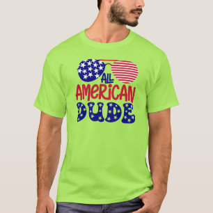 T-shirt Tous les mecs américains