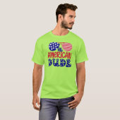 T-shirt Tous les mecs américains (Devant entier)