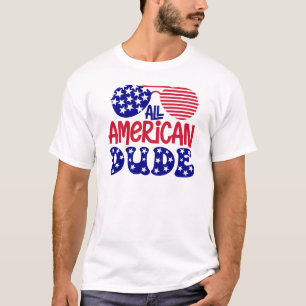T-shirt Tous les mecs américains