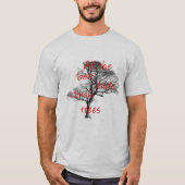 T-shirt Tous les meilleurs papas grimpent aux arbres, arbo (Devant)