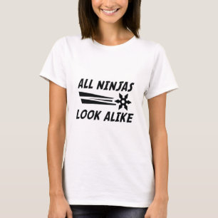 T-shirt Tous les Ninjas ressemblent