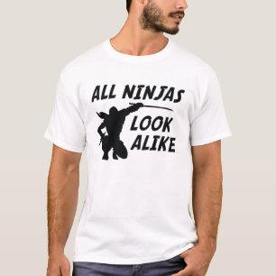 T-shirt Tous les Ninjas ressemblent