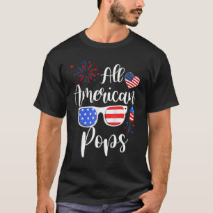 T-shirt Tous les Pops américains 4 juillet Memorial Day Ma