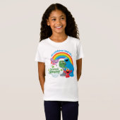 T-Shirt Tous les Rainbows mènent à Sesame Street (Devant entier)
