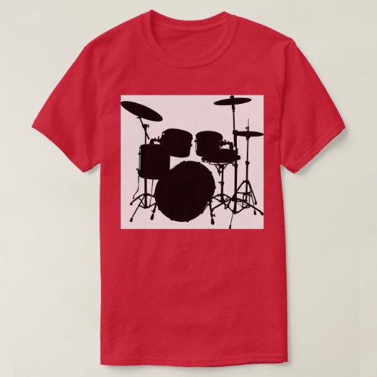 T-shirt Tous les tambours Sticker pour instruments de musi (Design devant)
