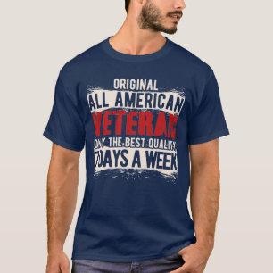 T-shirt Tous les vétérans américains