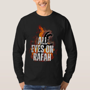 T-shirt TOUS LES YEUX SUR RAFAH - Rafah Gaza Massacre de P