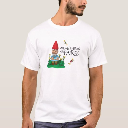 T-SHIRT TOUS MES AMIS SONT DES FÉES (Devant)