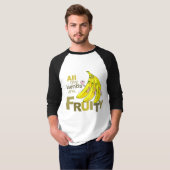 T-shirt Tous mes amis sont fruités (Devant entier)