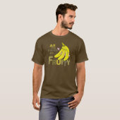 T-shirt Tous mes amis sont Fruity (Devant entier)