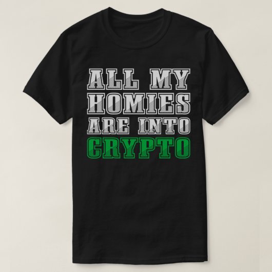 T-shirt Tous Mes Hommes Sont Dans Crypto Drôle Citation Mè (Design devant)