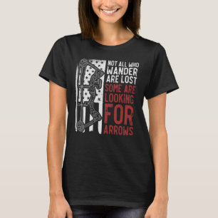T-shirt Tous Ne Sont Pas Perdus Certains À La Recherche De