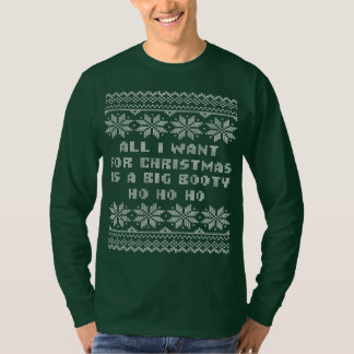 T-shirt Tous que je veux pour le chandail laid de Noël de