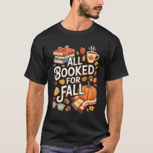 T-shirt Tous Réservés Pour Automne Cute Livre Lover Automn