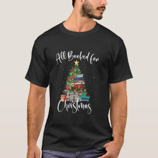 T-shirt Tous Réservés Pour Les Livres De Noël Arbre De Noë