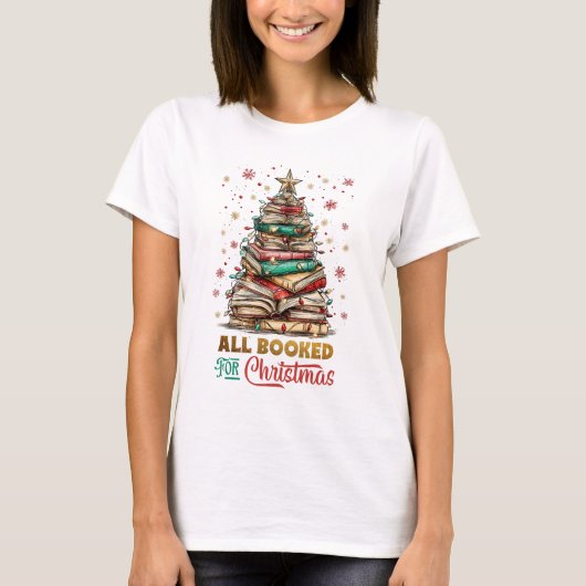 T-shirt Tous réservés pour Noël (Devant)