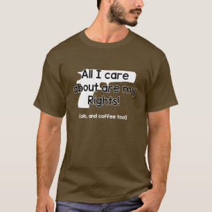 T-shirt Tous soin d'I sont environ mes justex