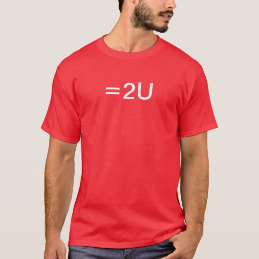 T-shirt tous sont égaux (Devant)