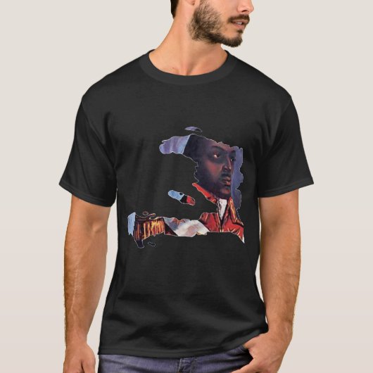 T-shirt Toussaint Louverture Général Haïtien Haïti Île (Devant)