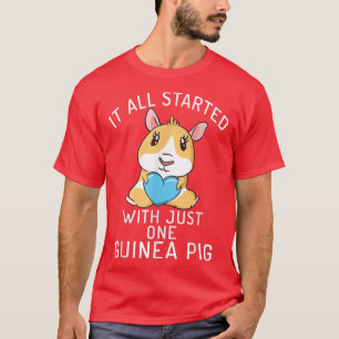 T-shirt Tout a commencé avec un seul mignon T-Shi de Cocho