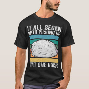 T-shirt Tout A Commencé Par Prendre Ce Rock