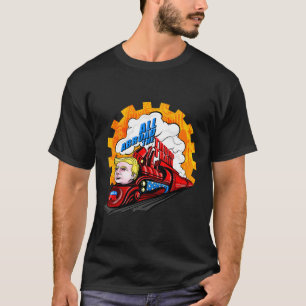 T-shirt Tout À L'Étranger L'Avenir De Trump Train 2024 Est