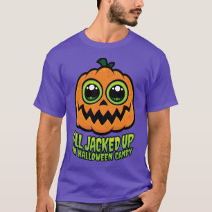 T-shirt Tout arrêté sur Halloween Candy drôle Citrouille