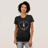 T-SHIRT TOUT AUTOUR D'ALICE EN WONDERLAND (Devant entier)