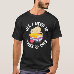 T-shirt Tout Ce Dont J'Ai Besoin, Ce Sont Des Livres