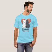 T-shirt Tout ce dont nous avons besoin, ce sont des chats (Devant entier)
