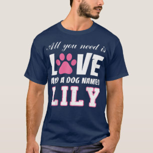 T-shirt Tout ce dont vous avez besoin, c'est d'amour et de