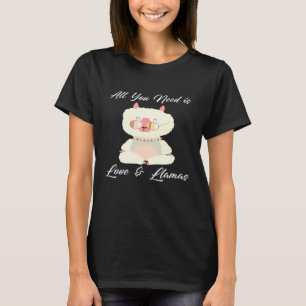 T-shirt Tout ce dont vous avez besoin est l'amour et les l