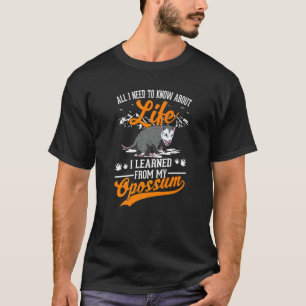 T-shirt Tout Ce Que J'Ai Besoin De Savoir Sur La Vie Que J