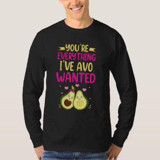 T-shirt Tout ce que j'ai voulu AVO Pun de nourriture