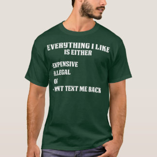 T-shirt Tout ce que j'aime