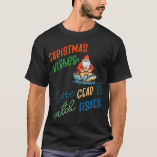 T-shirt Tout ce que je veux, c'est plus de leurres pêche p
