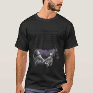 T-shirt Tout Ce Que Je Veux, C'Est Que Mon Mari Au Ciel Sa