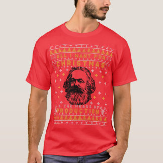 T-shirt Tout ce que je veux pour Noël, c'est les moyens de