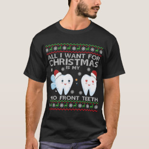 T-shirt Tout ce que je veux pour Noël, c'est que mes deux 