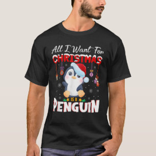 T-shirt Tout Ce Que Je Veux Pour Noël, C'Est Une Arcte D'