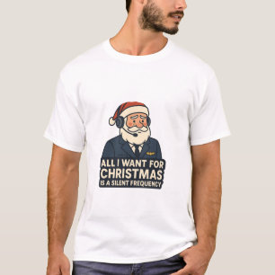 T-shirt Tout ce que je veux pour Noël est un air de fréque