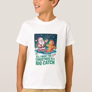 T-shirt Tout ce que je veux pour Noël est une grosse prise