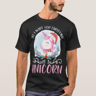T-shirt Tout Ce Que Je Veux Pour Noël Est Une Mer De Noë