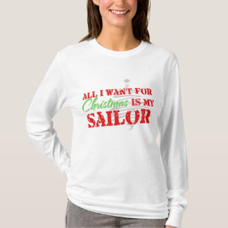 T-shirt Tout ce que je veux pour Noël - Sailor