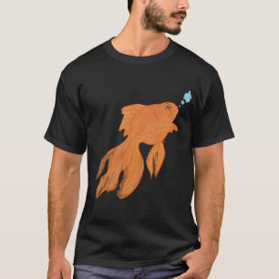 T-shirt Tout ce qui m'importe est la pêche - Citation d'an