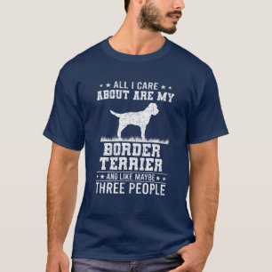 T-shirt Tout Ce Qui M'Intéresse Est Mon Terrier Frontalie