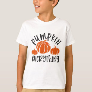 T-shirt Tout citrouille