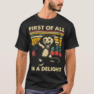T-shirt Tout d'abord JE SUIS Un Dire drôle sarcastique