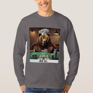 T-shirt Tout dans une longue manche